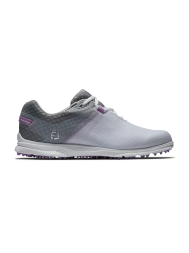 Footjoy Womens Pro/SL Sport Golf Shoes White/Lilac