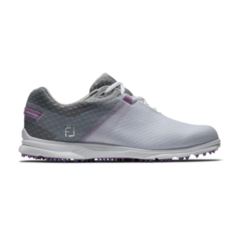 Footjoy Womens Pro/SL Sport Golf Shoes White/Lilac