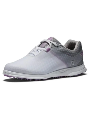 Footjoy Womens Pro/SL Sport Golf Shoes White/Lilac