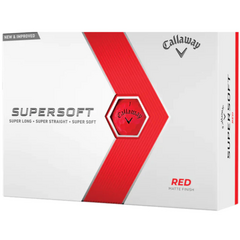 Callaway Supersoft Golf Ball - Matte Red