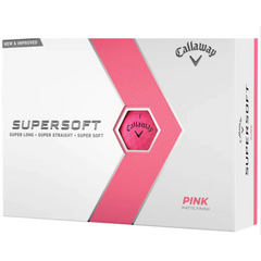 Callaway Supersoft Golf Ball - Matte Pink