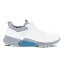 Ecco Womens Biom Hybrid 4 BOA Golf Shoes White/Silver Grey