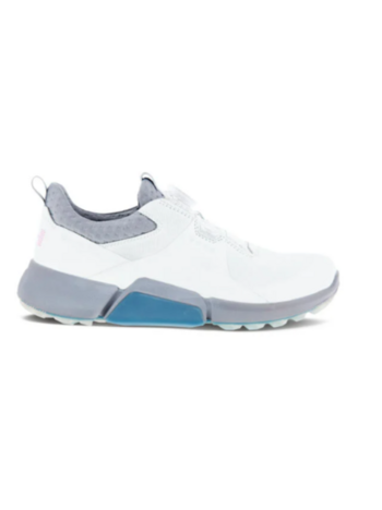 Ecco Womens Biom Hybrid 4 BOA Golf Shoes White/Silver Grey