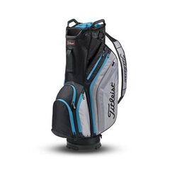 Titleist Lightweight Cart Bag - Black/Sleet/Process Blue