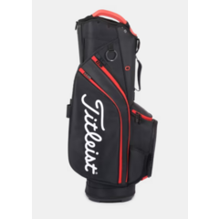 Titleist Cart 14 Bag - Black/ Red