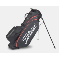 Titleist Players 5 Stand Bag -Black / Red