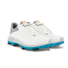 Ecco Womens Biom G3 Golf Shoes White/Blue