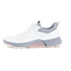 Ecco Womens Biom Hybrid 4 BOA Golf Shoes White/Silver Grey