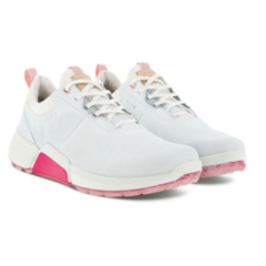 Ecco Womens Biom Hybrid 4 Golf Shoes White/Pink