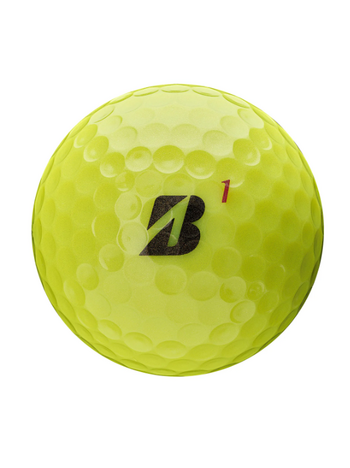 Bridgestone Tour B RX Golf Ball - yellow