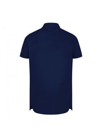 PIN HIGH Men's Jamie Polo Shirt - True Navy / Breeze