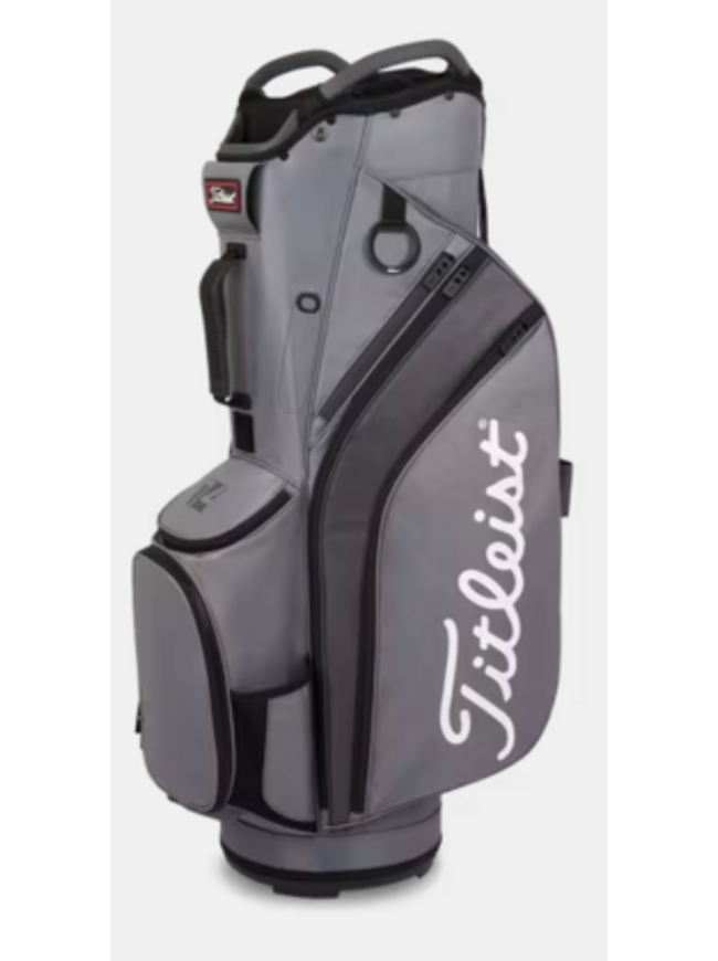 Titleist Cart 14 Bag - Charcoal/Graphite/Black