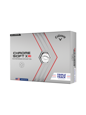 Callaway Chrome Soft X LS Triple Track Golf Ball
