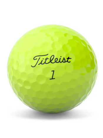Titleist 2025 Pro V1 Golf Ball - Yellow