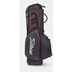 Titleist Players 5 Stand Bag -Black / Red