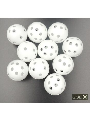 GOLFX AirFlow Practice Balls (10 Pack)