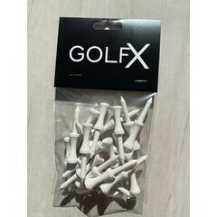 GolfX Wooden Tee 20 pk- 55mm