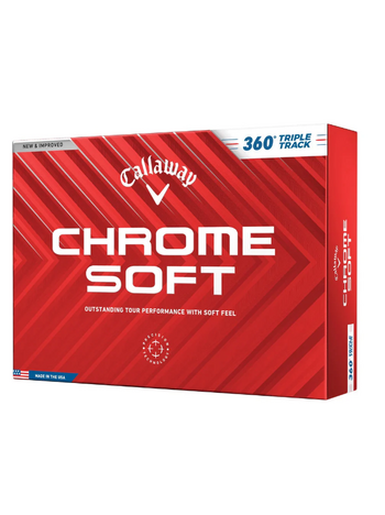 Callaway Chrome Soft '24 360 Triple Track Golf Ball