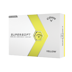 Callaway Supersoft Golf Ball - Yellow