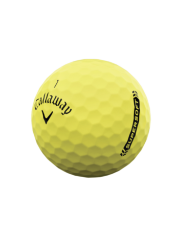 Callaway Supersoft Golf Ball - Yellow