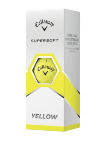 Callaway Supersoft Golf Ball - Yellow