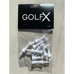 GolfX Plastic Tees 8 pk- 50mm