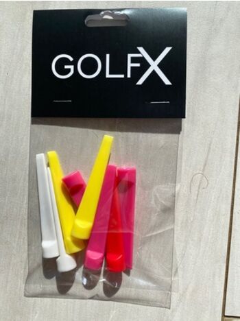 GolfX Wedge Tee 8pk - 70mm