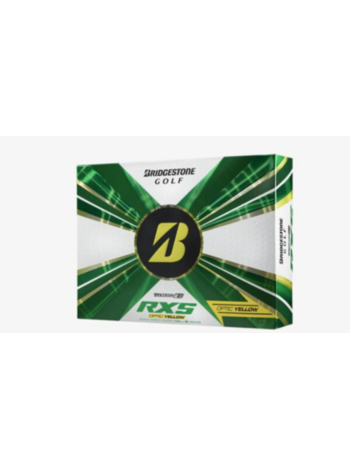 Bridgestone Tour B RXS Golf Ball Yellow