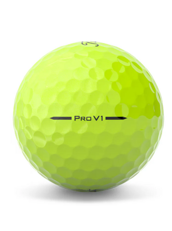 Titleist 2025 Pro V1 Golf Ball - Yellow