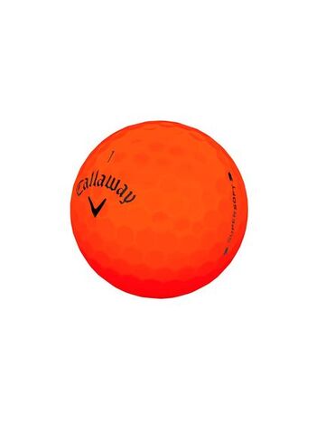 Callaway Supersoft Golf Ball - Matte Orange