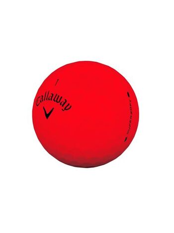 Callaway Supersoft Golf Ball - Matte Red