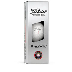 Titleist 2025 Pro V1x Golf Balls - White