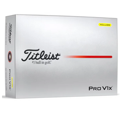 Titleist 2025 Pro V1x Golf Ball - Yellow