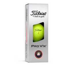 Titleist 2025 Pro V1x Golf Ball - Yellow
