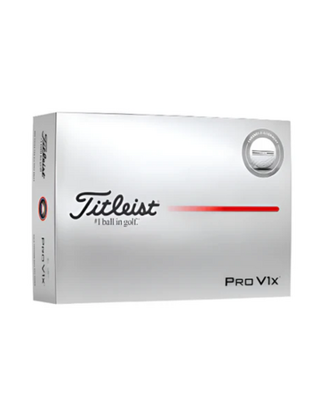 Titleist 2025 Enhanced Alignment Pro V1x Golf Ball 