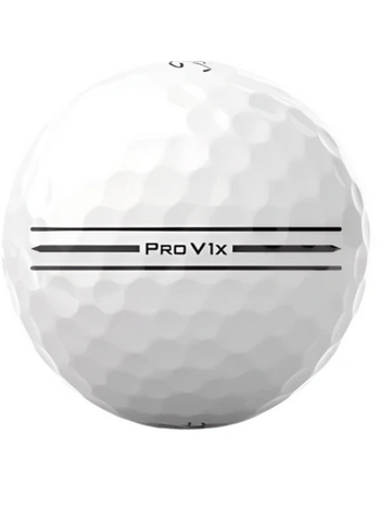 Titleist 2025 Enhanced Alignment Pro V1x Golf Ball 