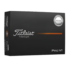 Titleist 2025 Enhanced Alignment Pro V1 Golf Ball 