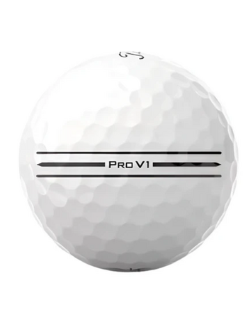 Titleist 2025 Enhanced Alignment Pro V1 Golf Ball 