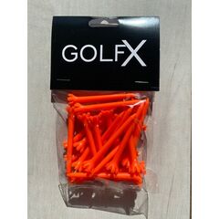 GolfX 7 Prong Plastic Tees - 25 pk 