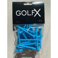 GolfX 7 Prong Plastic Tees - 25 pk 