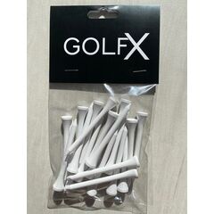 GolfX Wooden Tee 20 pk- 70mm