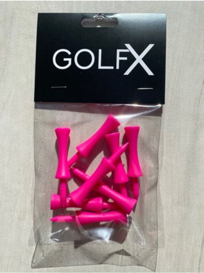 GolfX Plastic Tees 8 pk- 60mm