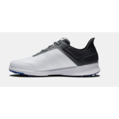 Footjoy Mens Stratos Golf Shoes White/Charcoal