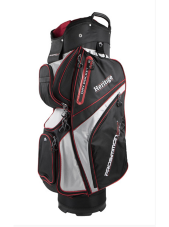 Prosimmon Heritage MK3 Cart Bag - Red