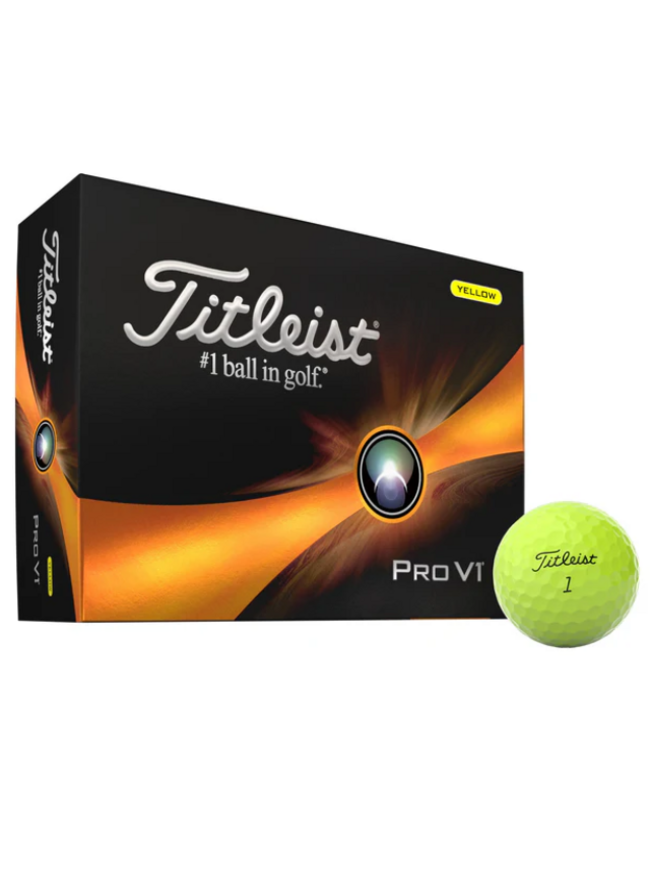 Titleist Pro V1 Yellow Golf Ball