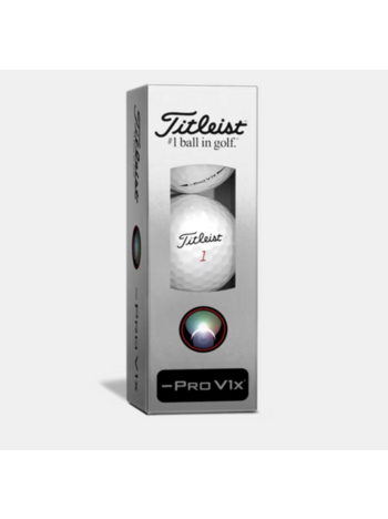 Titleist Pro V1x Left Dash Golf ball