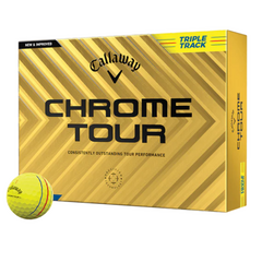 Callaway Chrome Tour '24 Golf Ball - Yellow