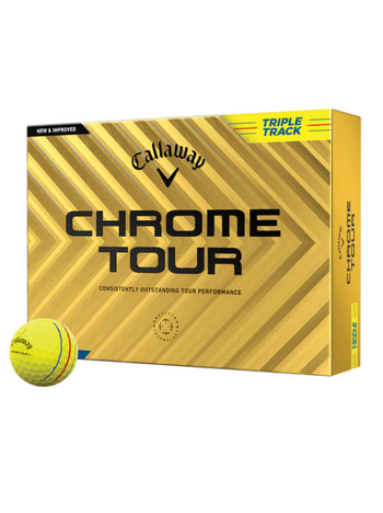 Callaway Chrome Tour '24 Golf Ball - Yellow