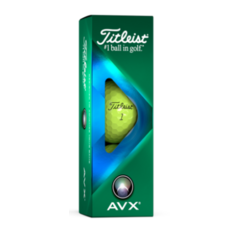 Titleist AVX Golf Ball - Yellow