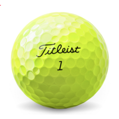 Titleist AVX Golf Ball - Yellow